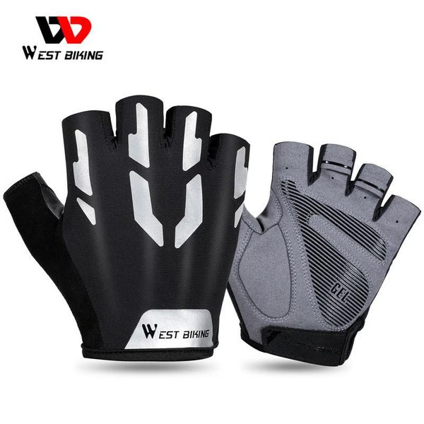 cycling gloves gel pad bicycle anti-slip -absorbing half-finger bike reflective accessories for outdoor,sport, Black
cycling gloves gel pad bicycle anti-slip -absorbing half-finger bike reflective accessories for outdoor,sport, Black