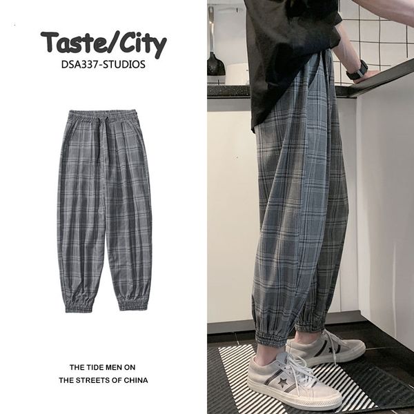 men's pants spring and summer plaid fashion retro casual men streetwear loose hip-hop straight mens trousers s-2xl yywg, Black
men's pants spring and summer plaid fashion retro casual men streetwear loose hip-hop straight mens trousers s-2xl yywg, Black