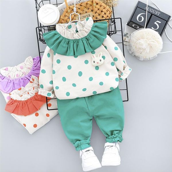 baby girls clothing sets autumn newborn infant casual lace dot pants 2 pieces children kids clothes outfit, White
baby girls clothing sets autumn newborn infant casual lace dot pants 2 pieces children kids clothes outfit, White