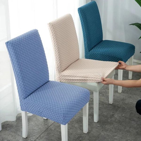 chair covers solid color jacquard stretch for wedding dining room office banquet housse de chaise cover
chair covers solid color jacquard stretch for wedding dining room office banquet housse de chaise cover