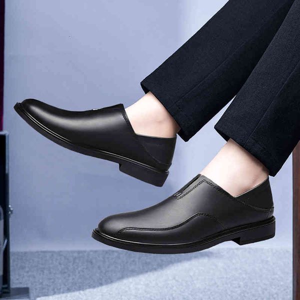 dress shoes spring and autumn men's casual for men with soft leather moccasins slip on comfortable genuine loafers m6i2, Black
dress shoes spring and autumn men's casual for men with soft leather moccasins slip on comfortable genuine loafers m6i2, Black
