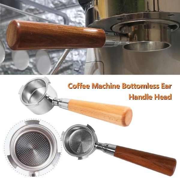 coffee filters 51mm stainless steel bottomless filter espresso machine handle solid wood portable basket
coffee filters 51mm stainless steel bottomless filter espresso machine handle solid wood portable basket