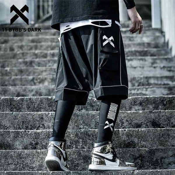 11 bybb's dark reflective hip hop shorts mens summer tactical knee length male short pants joggers streetwear cargo shorts 210324, White;black
11 bybb's dark reflective hip hop shorts mens summer tactical knee length male short pants joggers streetwear cargo shorts 210324, White;black