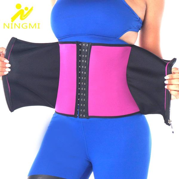 women's shapers ningmi slimming body shaper trainer for women weight loss neoprene sauna belt shapewear waist cincher zipper fajas cors, Black;white
women's shapers ningmi slimming body shaper trainer for women weight loss neoprene sauna belt shapewear waist cincher zipper fajas cors, Black;white