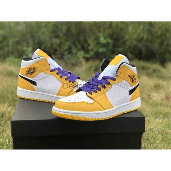 2019 new 1 mid yellow leather purple laces black basketball shoes for men women fashion sneakers with box
2019 new 1 mid yellow leather purple laces black basketball shoes for men women fashion sneakers with box