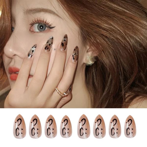 false nails 24pcs/set punk leopard style detachable ancient letters pattern long stiletto full cover fake diy nail tips, Red;gold
false nails 24pcs/set punk leopard style detachable ancient letters pattern long stiletto full cover fake diy nail tips, Red;gold