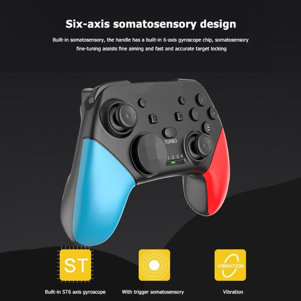 bluetooth pro gamepad for n-switch ns-switch ns switch console wireless controller video game usb joystick controllers & joysticks
bluetooth pro gamepad for n-switch ns-switch ns switch console wireless controller video game usb joystick controllers & joysticks