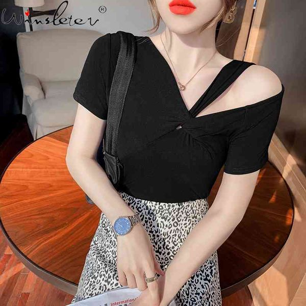 women's t-shirt summer european style cotton fashion irregularity hollow out knotted women short sleeve slim tees t15923, White
women's t-shirt summer european style cotton fashion irregularity hollow out knotted women short sleeve slim tees t15923, White