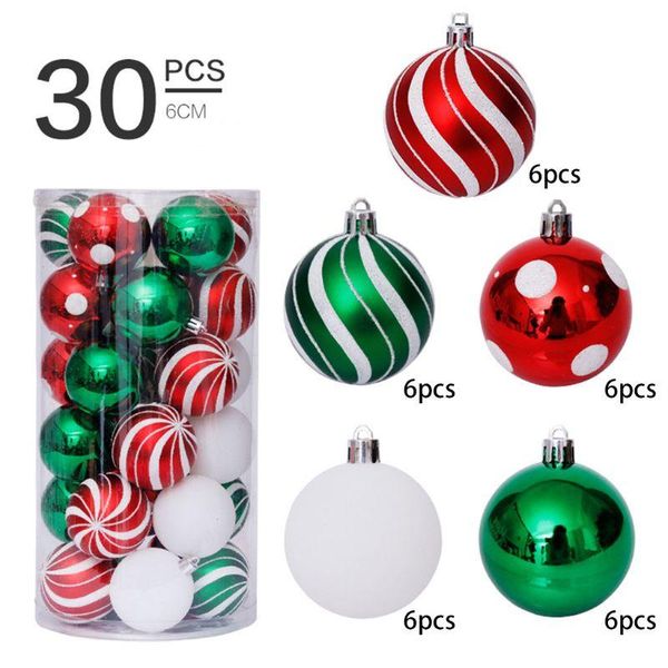 set 6cm/30 pcs christmas balls ornaments party wedding xmas tree hanging decor decoration
set 6cm/30 pcs christmas balls ornaments party wedding xmas tree hanging decor decoration