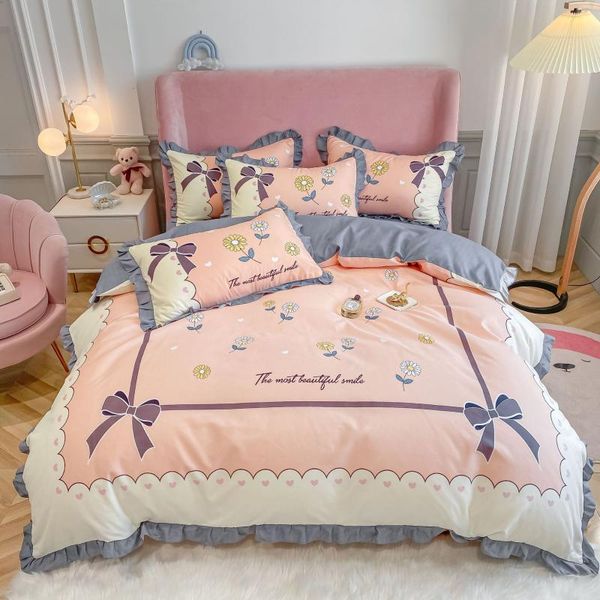 bedding sets princess style fashion a/b design duvet cover pillowcase bed sheet soft home textile king twin for girls kids oceania
bedding sets princess style fashion a/b design duvet cover pillowcase bed sheet soft home textile king twin for girls kids oceania