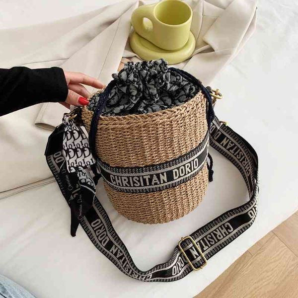 75% off handbag factory store april wide shoulder belt leisure single shoulder straw bucket women's
75% off handbag factory store april wide shoulder belt leisure single shoulder straw bucket women's