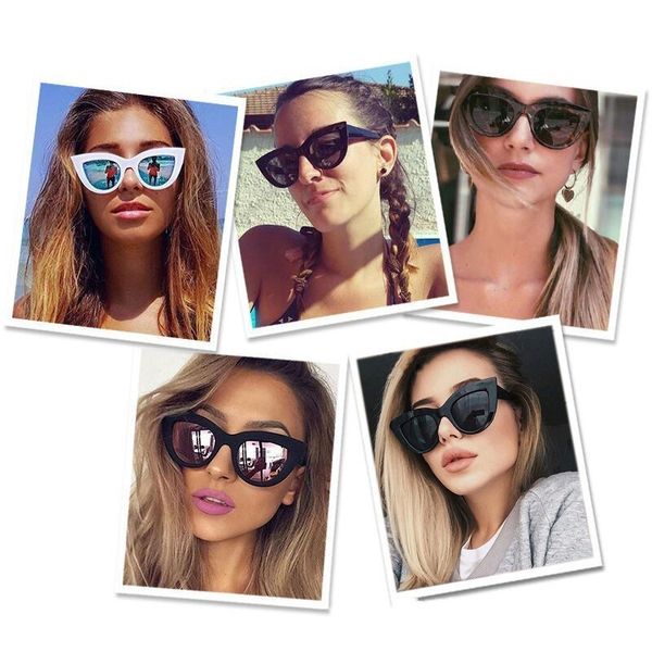 2021 summer cat eye fashion sunglasses women vintage luxury brand designer black glasses sun for female uv400 eyewear shades a520, White;black
2021 summer cat eye fashion sunglasses women vintage luxury brand designer black glasses sun for female uv400 eyewear shades a520, White;black