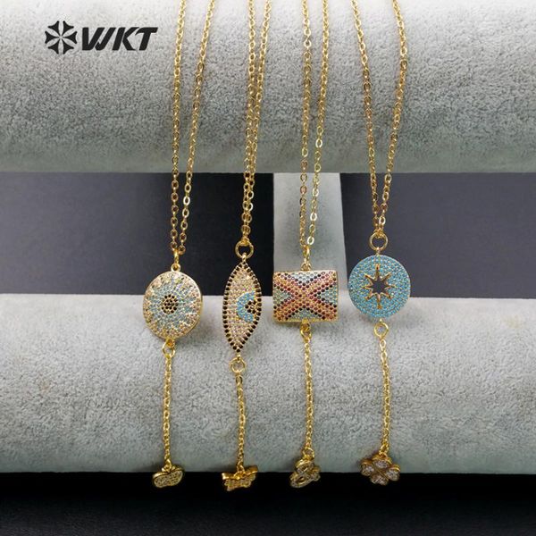 pendant necklaces wt-mn913 wholesale custom micro paved cubic zirconia necklace lovely stars, eye cz charm for women gift, Silver
pendant necklaces wt-mn913 wholesale custom micro paved cubic zirconia necklace lovely stars, eye cz charm for women gift, Silver