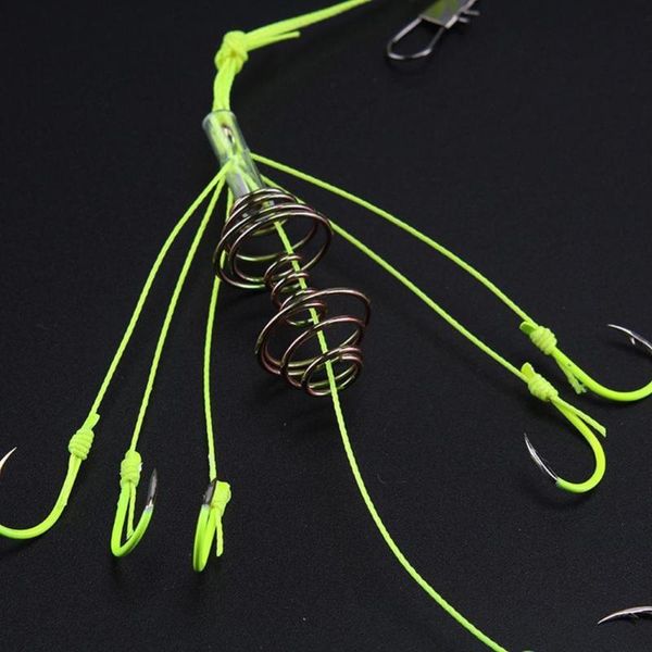 4pcs/box 6#-13# fish hooks stainless steel rigs fluorescent color iseini fishing tackle lures pesca baits explosion combin
4pcs/box 6#-13# fish hooks stainless steel rigs fluorescent color iseini fishing tackle lures pesca baits explosion combin