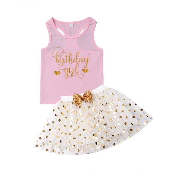 clothing sets born kid baby girl clothes birthday print 2pcs outfits vest sleeveless skirt fashion set 1-6years, White
clothing sets born kid baby girl clothes birthday print 2pcs outfits vest sleeveless skirt fashion set 1-6years, White