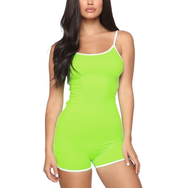 women's jumpsuits & rompers 2021 summer women sling round neck sleeveless bodycon fitness gym solid bodysuit sports clubwear, Black;white
women's jumpsuits & rompers 2021 summer women sling round neck sleeveless bodycon fitness gym solid bodysuit sports clubwear, Black;white