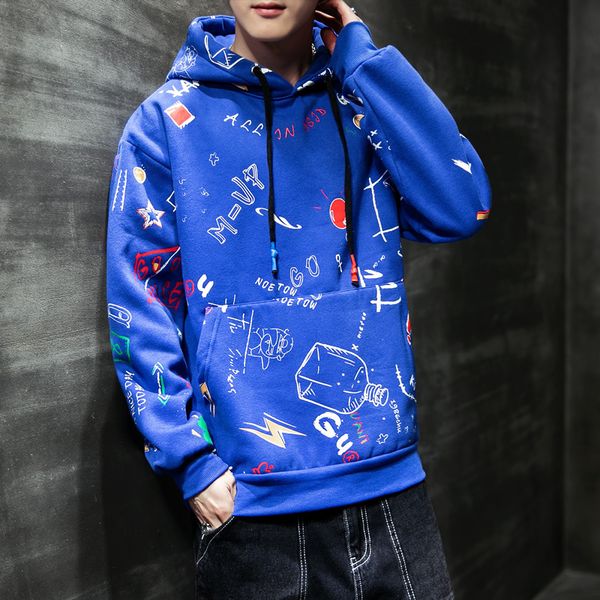 men's hoodies & sweatshirts camisa de suéter masculina com capuz, camisa criativa super tamanho capuz para homens do outono tki4, Black
men's hoodies & sweatshirts camisa de suéter masculina com capuz, camisa criativa super tamanho capuz para homens do outono tki4, Black
