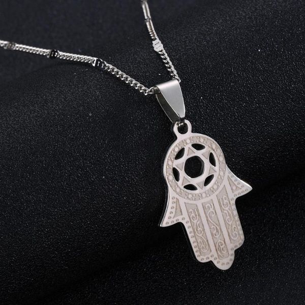 fashion hexagram pendant necklace magen david hamsa hand lucky jewelry necklaces, Silver
fashion hexagram pendant necklace magen david hamsa hand lucky jewelry necklaces, Silver