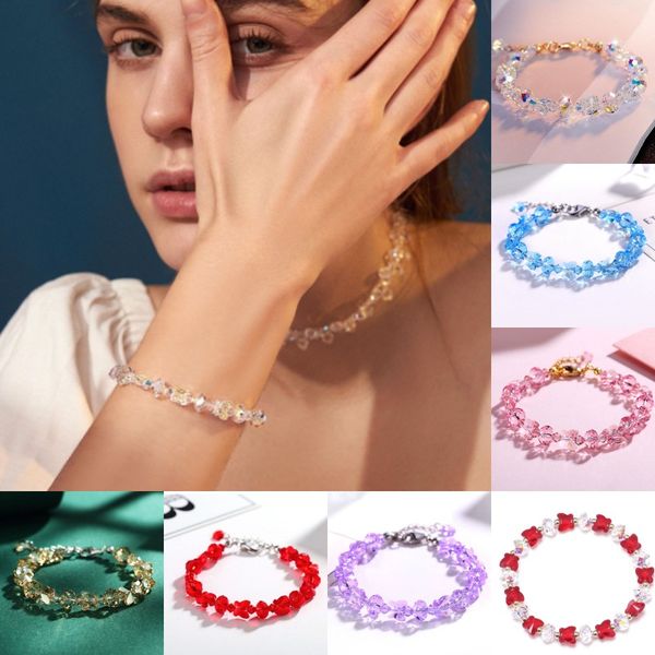 kimter crystal bead bracelet women 13 styles fashion adjustable transparent beaded bangle bracelets for girls jewelry accessories x16a, Golden;silver
kimter crystal bead bracelet women 13 styles fashion adjustable transparent beaded bangle bracelets for girls jewelry accessories x16a, Golden;silver