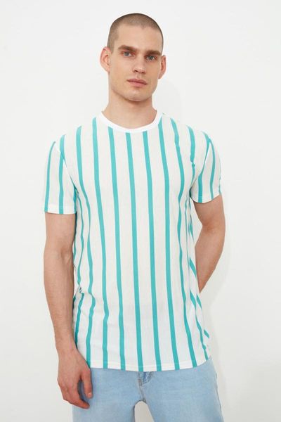 men's t-shirts trendyol men 's regular fit cycling collar short sleeve striped t-shirt tmnss21ts1880, White;black
men's t-shirts trendyol men 's regular fit cycling collar short sleeve striped t-shirt tmnss21ts1880, White;black