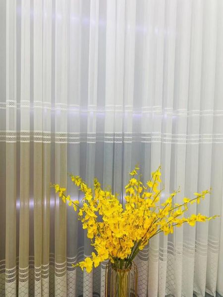 modern refine white jacquard tulle curtain for living room bedroom window screen luxury sheer soft hollow-out fabric & drapes
modern refine white jacquard tulle curtain for living room bedroom window screen luxury sheer soft hollow-out fabric & drapes