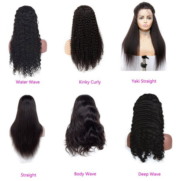 peruvian human hair 13x4 lace front wig body wave straight kinky curly yaki part wigs natural color 150% density 14-32inch, Black;brown
peruvian human hair 13x4 lace front wig body wave straight kinky curly yaki part wigs natural color 150% density 14-32inch, Black;brown