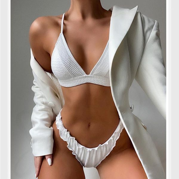 women's swimwear bikini femme swimsuit 2021 bathing suit biquini swimming for women maillot de bain swim monokini, White;black
women's swimwear bikini femme swimsuit 2021 bathing suit biquini swimming for women maillot de bain swim monokini, White;black