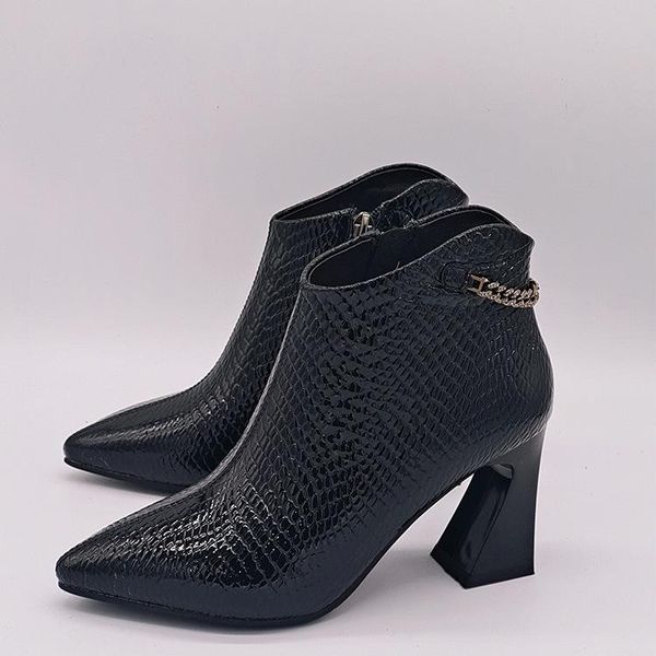 boots single european and american wind comfort not tired feet horseshoe with fashion thick high heels for women's shoes, Black
boots single european and american wind comfort not tired feet horseshoe with fashion thick high heels for women's shoes, Black