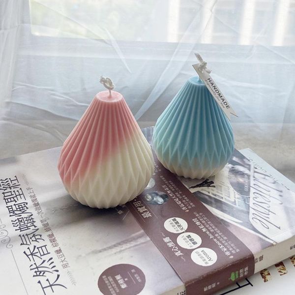 craft tools diy handmade candle mold pear shape geometry origami wax scented silicone/rubber candles molds for making
craft tools diy handmade candle mold pear shape geometry origami wax scented silicone/rubber candles molds for making