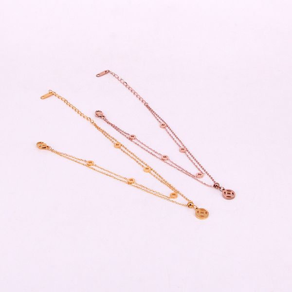 o1-206 korean temperament double layer 4 small flower rose chaoren copper coin gold anklet jewelry, Red;blue
o1-206 korean temperament double layer 4 small flower rose chaoren copper coin gold anklet jewelry, Red;blue