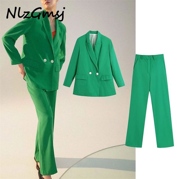 spring autumn 2 pieces solid blazer suit office coat +long pants ladies elegant women basic outfit 05 210628, White
spring autumn 2 pieces solid blazer suit office coat +long pants ladies elegant women basic outfit 05 210628, White