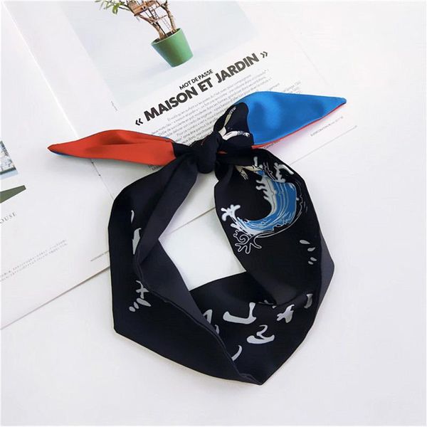 scarves sharp corner chiffon scarf women small joker wrist ribbons tied bag handle hair bands hundred changes printed head, Blue;gray
scarves sharp corner chiffon scarf women small joker wrist ribbons tied bag handle hair bands hundred changes printed head, Blue;gray
