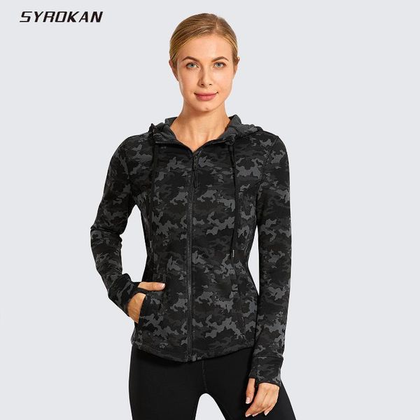 running jackets syrokan women's cotton hoodies full zip track jacket sweatshirt with thumbholes, Black;red
running jackets syrokan women's cotton hoodies full zip track jacket sweatshirt with thumbholes, Black;red