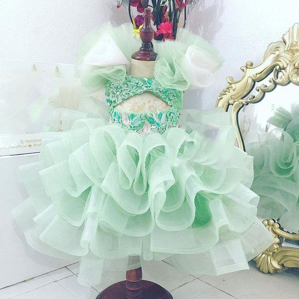 sage cute flower girl dresses ruffles tulle lace appliqued rhinestones pageant party gowns for little girls kids first communion dress forma, White;blue
sage cute flower girl dresses ruffles tulle lace appliqued rhinestones pageant party gowns for little girls kids first communion dress forma, White;blue
