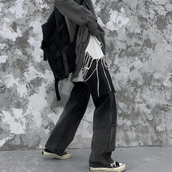women's pants & capris harajuku ins high waist jeans female summer plus size fat mm loose drape old straight mopping wide-leg women tro, Black;white
women's pants & capris harajuku ins high waist jeans female summer plus size fat mm loose drape old straight mopping wide-leg women tro, Black;white
