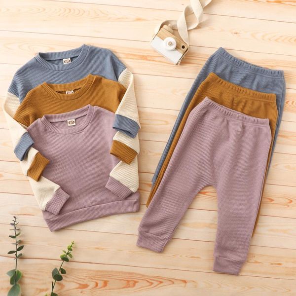 clothing sets 2pcs infant born casual outfits baby boys color block long sleeve round neck sweatshirt + solid trousers, White
clothing sets 2pcs infant born casual outfits baby boys color block long sleeve round neck sweatshirt + solid trousers, White