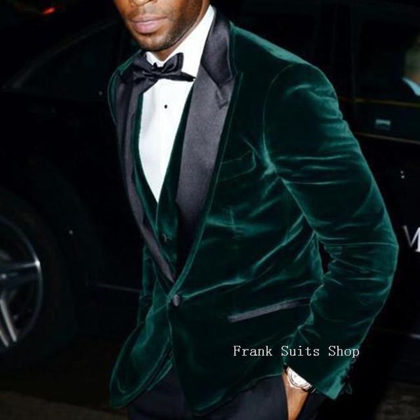 fashion bride green velvet men suit dress custom made male tuxedo groom groomsman smoking jacket wedding mens suits men's & blazers, White;black
fashion bride green velvet men suit dress custom made male tuxedo groom groomsman smoking jacket wedding mens suits men's & blazers, White;black