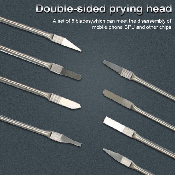 professional hand tool sets 8pcs universal mobile phone repair opening metal disassemble steel pry set drop
professional hand tool sets 8pcs universal mobile phone repair opening metal disassemble steel pry set drop