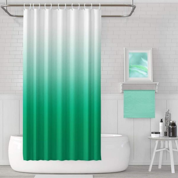 shower curtain mould resistant waterproof polyester 180 x cm bathroom gradient colour 12 pcs hooks curtains
shower curtain mould resistant waterproof polyester 180 x cm bathroom gradient colour 12 pcs hooks curtains