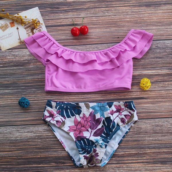 one-piece suits girls leaf print ruffle bikini set two-piece swimsuit beachwear pool two pices kids baby swimwear
one-piece suits girls leaf print ruffle bikini set two-piece swimsuit beachwear pool two pices kids baby swimwear