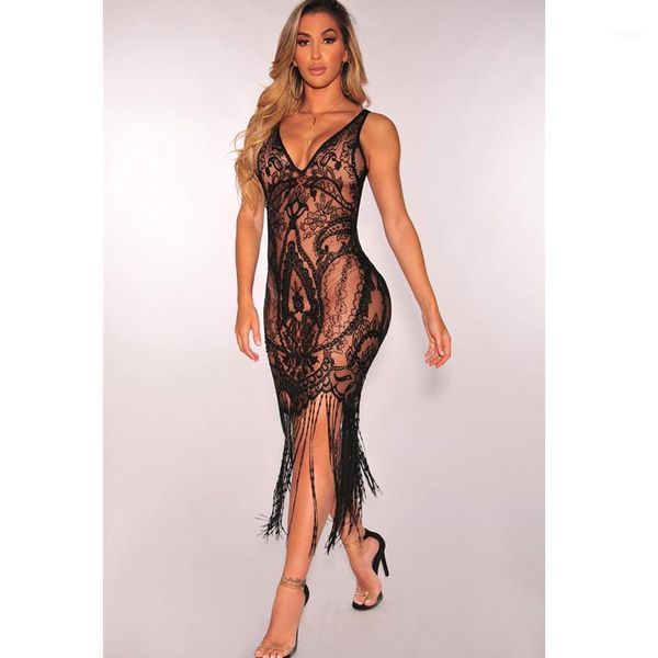 women tassel bikini swimwear cover up summer bodycon lace dress beachwear holllow out clothes women's, White;black
women tassel bikini swimwear cover up summer bodycon lace dress beachwear holllow out clothes women's, White;black