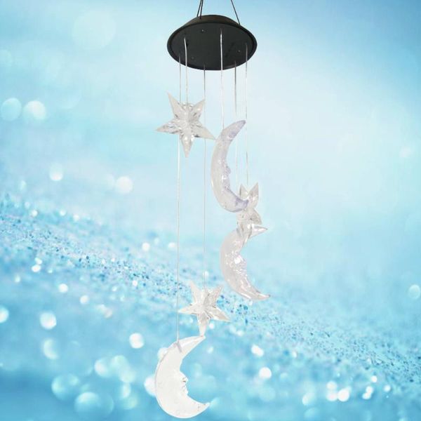decorative objects & figurines moon star wind chimes led solar mobile chime color changing automatic light sensor lamp for home party balcon
decorative objects & figurines moon star wind chimes led solar mobile chime color changing automatic light sensor lamp for home party balcon