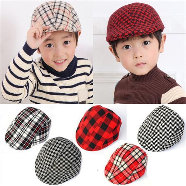 8 colors fashion baby cotton beret hats plaid newsboy caps shading sun protection flat brim cap elastic baseball, Blue;gray
8 colors fashion baby cotton beret hats plaid newsboy caps shading sun protection flat brim cap elastic baseball, Blue;gray