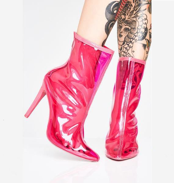 boots primavera neon pvc transparente botas femininas colorido apontado dedo do pé zip saltos altos de abkle moda senhoras sapatos pwhf, Black
boots primavera neon pvc transparente botas femininas colorido apontado dedo do pé zip saltos altos de abkle moda senhoras sapatos pwhf, Black