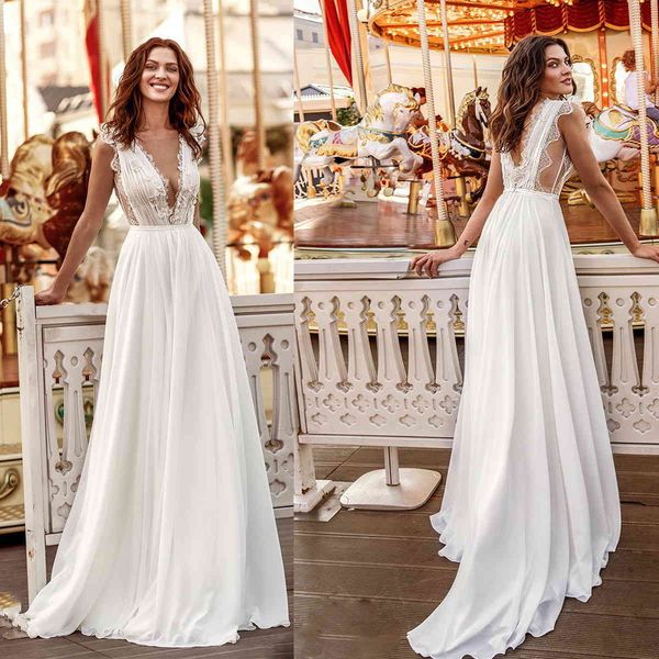 white wedding dress for women v neck chiffon lace bride dress wedding party gown long dress vestido de noiva
white wedding dress for women v neck chiffon lace bride dress wedding party gown long dress vestido de noiva