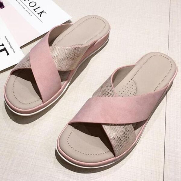 slippers women sandals casual cross wedges non-slip female slipper summer ladies shoes home outdoor beach qq381, Black
slippers women sandals casual cross wedges non-slip female slipper summer ladies shoes home outdoor beach qq381, Black