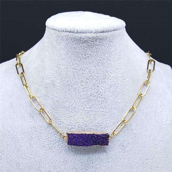 pendant necklaces 2021 fashion crystal stainless steel choker for women gold color necklace jewelry collar n59s04, Silver
pendant necklaces 2021 fashion crystal stainless steel choker for women gold color necklace jewelry collar n59s04, Silver