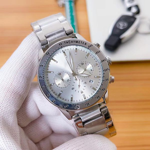 luxury mens watches chronograph sport wirstwatches satch designer brand watch all stainless steel band father's valentine's day pr, Slivery;brown
luxury mens watches chronograph sport wirstwatches satch designer brand watch all stainless steel band father's valentine's day pr, Slivery;brown