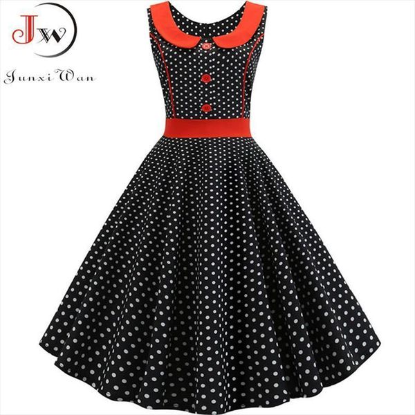 black polka dot printed womens dresses vintage summer 50s 60s pin up rockabilly party robe vestidos plus size, Black;gray
black polka dot printed womens dresses vintage summer 50s 60s pin up rockabilly party robe vestidos plus size, Black;gray
