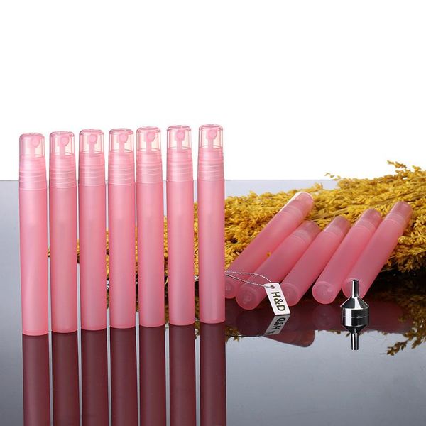 h&d 12pcs frosted plastic tube empty refillable perfume bottles spray for travel and gift (pink) storage & jars
h&d 12pcs frosted plastic tube empty refillable perfume bottles spray for travel and gift (pink) storage & jars